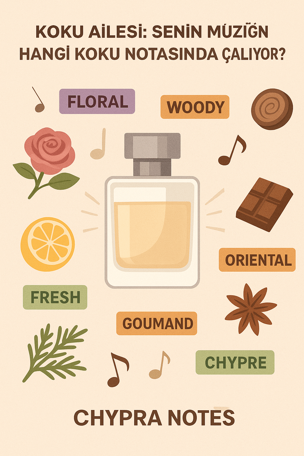 Koku Ailesi: Senin Müziğin Hangi Koku Notasında Çalıyor? - Onreal
